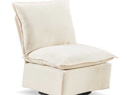 Detachable Single 360 Swivel Rocking Rocker, 360 Swivel Sofa Chair & Single Sofa Lounge, Comfortable Seating For Living Room & Bedroom Sofa 1 Piece