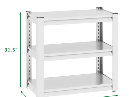 Stylish Metal rium Stand For 20 - 30 Gallon Tanks, 3 Tier Adjustable Shelf