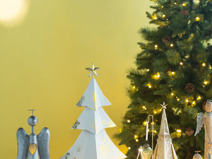 Tear Drop Ornament, Decorative Hanging Christmas Tree Ornaments For Holiday Party Decorations (Set of 12)