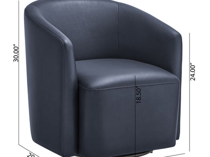 Ardena - Modern Swivel Barrel Chair