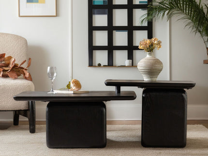 Square Coffee Table Set (Set of 2)