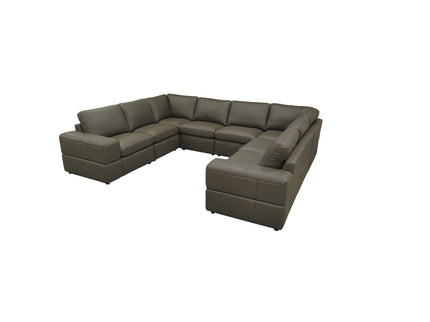 Modern Sectional Sofa With Large Square Arms
