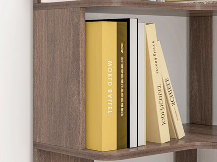 L-Shaped Design Corner Bookshelf