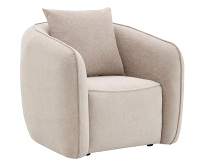 Keith - Chair With 1 Matching Color Toss Pillows