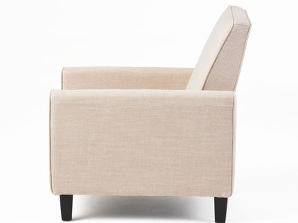 Upholstered Push Back Recliner Chair For Living Room