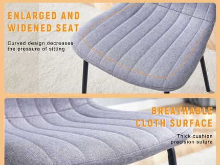 Luxury Minimalist Dining Chairs (Set of 4)