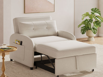 3 In 1 Convertible Sleeper Sofa Bed For Living Room