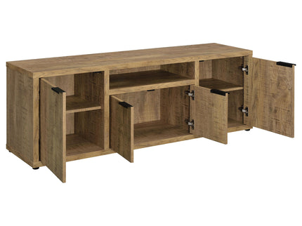 Noriega - 3 Piece TV Entertainment Center, Open & Concealed Storage - Wood