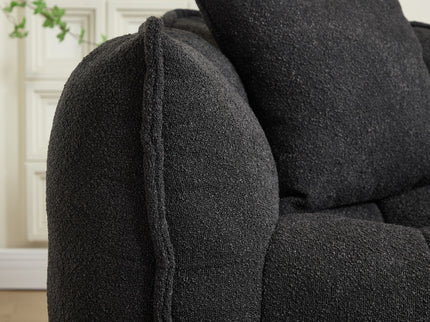 Cozy Beanbag Chair With High Resilience Foam Core For 2