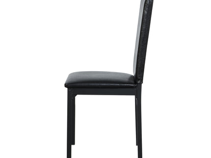 Metal Frame Dining Seats (Set of 4) - Black