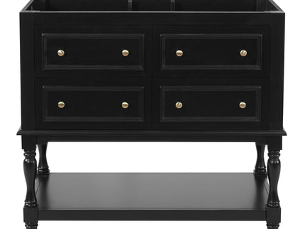 Modern Bathroom Vanity Cabinet With 4 Drawers