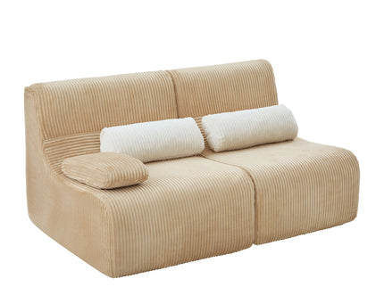 Modern Sectional Loveseat With Ergonomic Design
