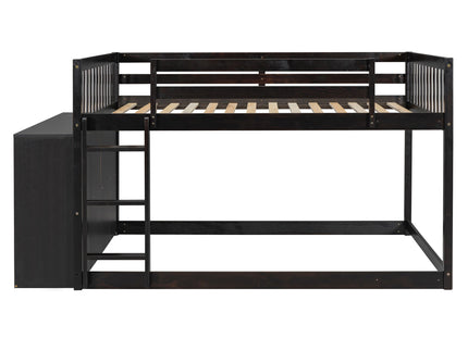 Bunk Bed With 4 Drawers And 3 Shelves