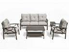 Gray / 5 Pc. Sofa, 2 Chairs, Coffee Table, Side Table