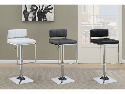 Adjustable Bar Stool, Height-Adjustable For Modern Dining Spaces
