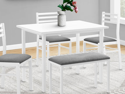 Dining Set, 5 Pieces Set, Rectangular, Small, Contemporary & Modern