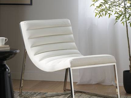 Wilmouth - Roll Occasional Chair - White