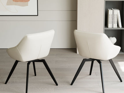 Modern Medieval Kitchen Dining Chair With 360 ° Rotation