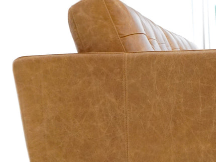 Christopher - Electric Inclining Sofa Left Facing - Tan
