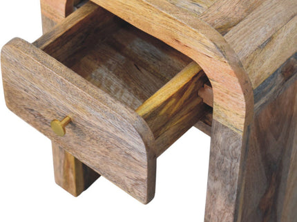 Mini Darcy - Nightstand With Curved Edges