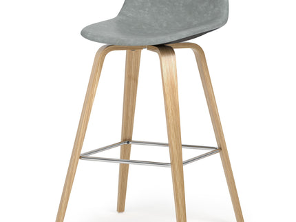 Randolph Bentwood - Upholstered Counter / Bar Height Stool (Set of 2)