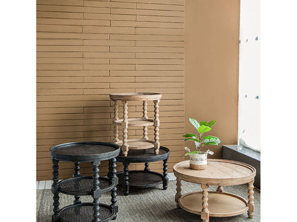 Round 3 Tiered Side Tabel, End Tabel For Lving Room Bedroom Entryway