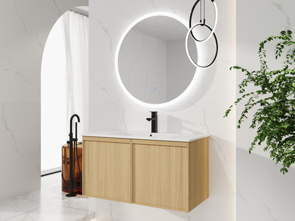Floating Bathroom Vanity With Sink Combo