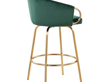 Claire - Contemporary & Glam Counter Stool (Set of 2)