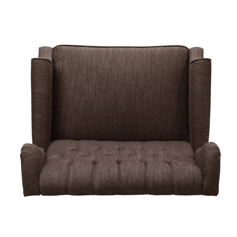 Dunham - Contemporary Fabric Tufted Oversized Pushback Recliner