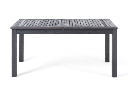 Outdoor Expandable Dining Table With Square Legs