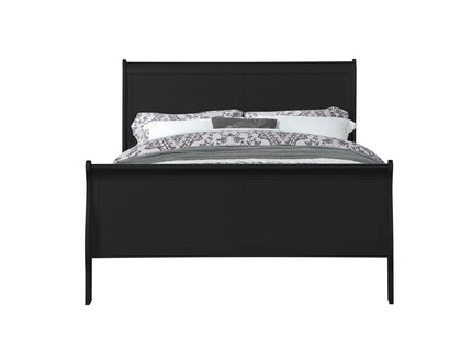 Louis Philippe - Sleigh Style Bed