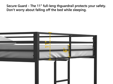 Adam - Full Over Full Bunk Bed - Black