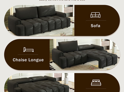 4 Seater Modern Couch With Seats Storage