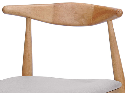 Elegant Dining Chairs With Ergonomic Backrest & Comfort Cushions (Set of 2)