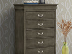 Dark Gray / 5 Drawers