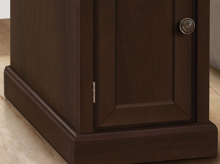 Accent End Table, Storage Drawer, Versatile Design - Espresso