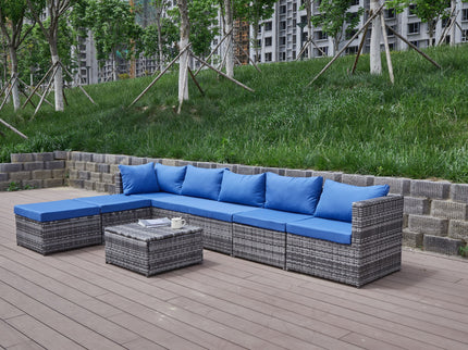 Patio Sofa With Cushions
