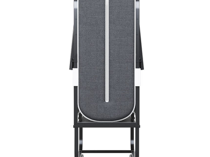 Twin Extra Long Folding Bed For Tall People, Heavy-Duty Rollaway Guest With Memory Foam Mattress - Black