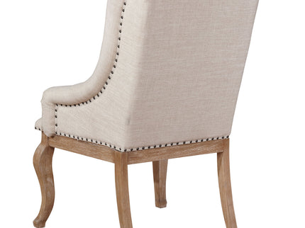Fremont - Upholstered Dining With Button Tufted (Set of 2) - Brown