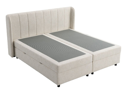 Adonia - Eastern King Storage Bed With Mattress Included - Beige