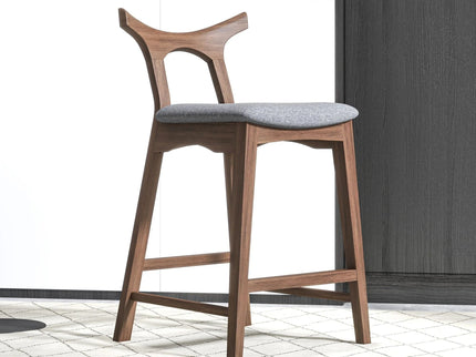 Hester - Upholstered, Square Bar Chair (Set of 2)