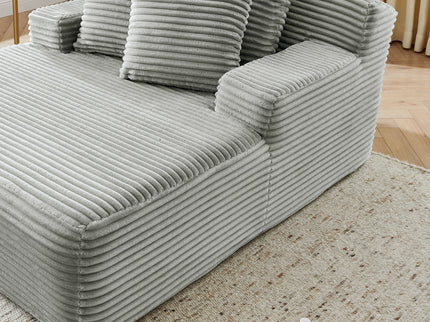 Modern Single Lazy Sofa Lounge Chair With High Density Foam