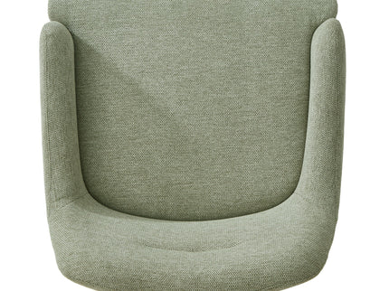 Modern Elegance Accent Chair With Curved Backrest