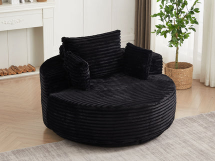 Swivel Chair With 360° Rotation For Living Room