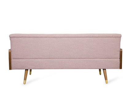Aidan - Mid Century Modern Tufted Fabric Sofa