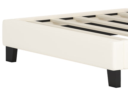 Upholstered Princess Platform Bed With Crown Headboard