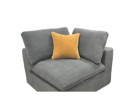 Custom Configuration Modular Sectional & Toss Pillows