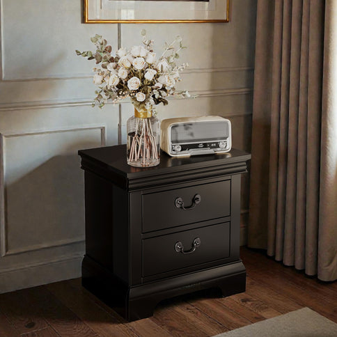 Nightstand With 2 Drawers