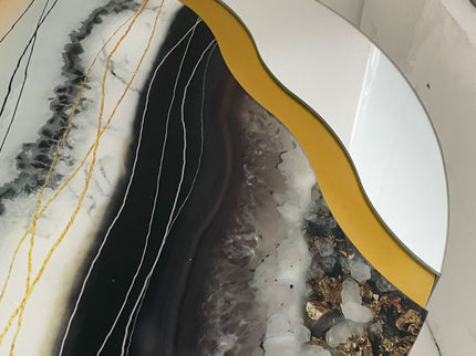 Round Mirror Coffee Table, Living Space Furniture