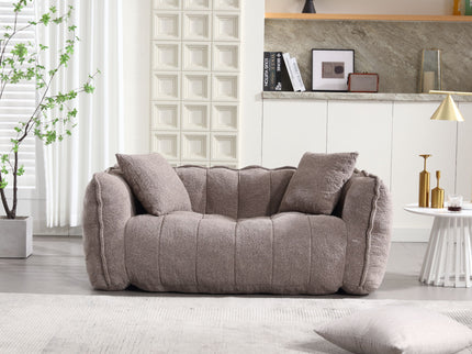 Cozy Beanbag Chair With High Resilience Foam Core For 2